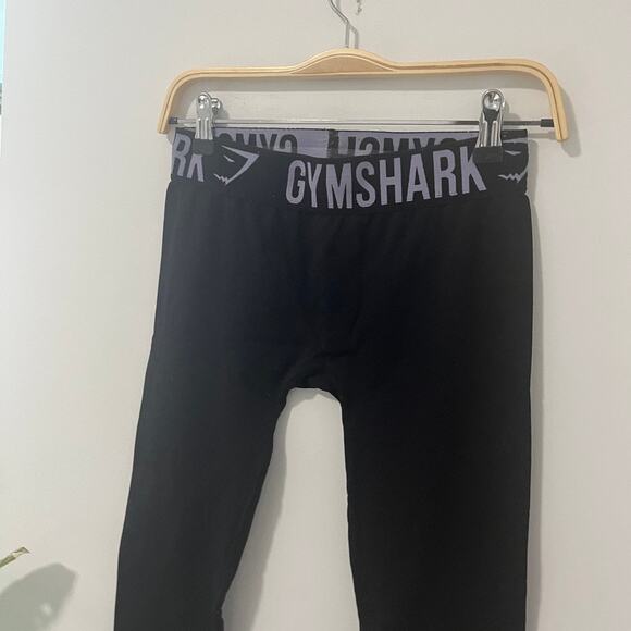 Gymshark Black Seamless Workout Leggings - Picture 2 of 4